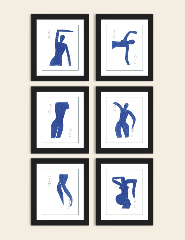 CE9 Blue Dancers Wall Image 650X844