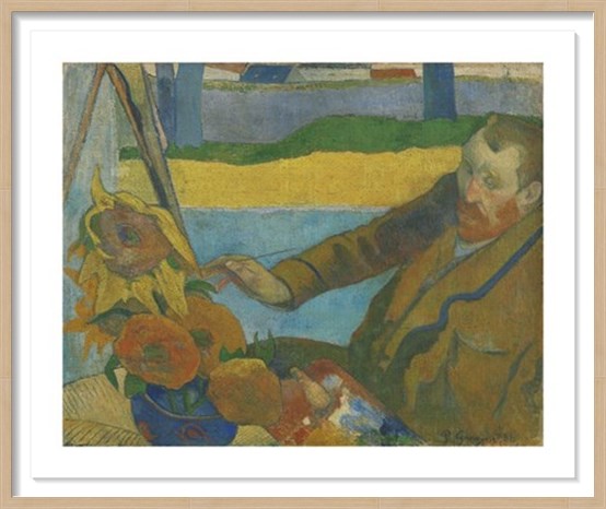 Gauguin painting van discount gogh